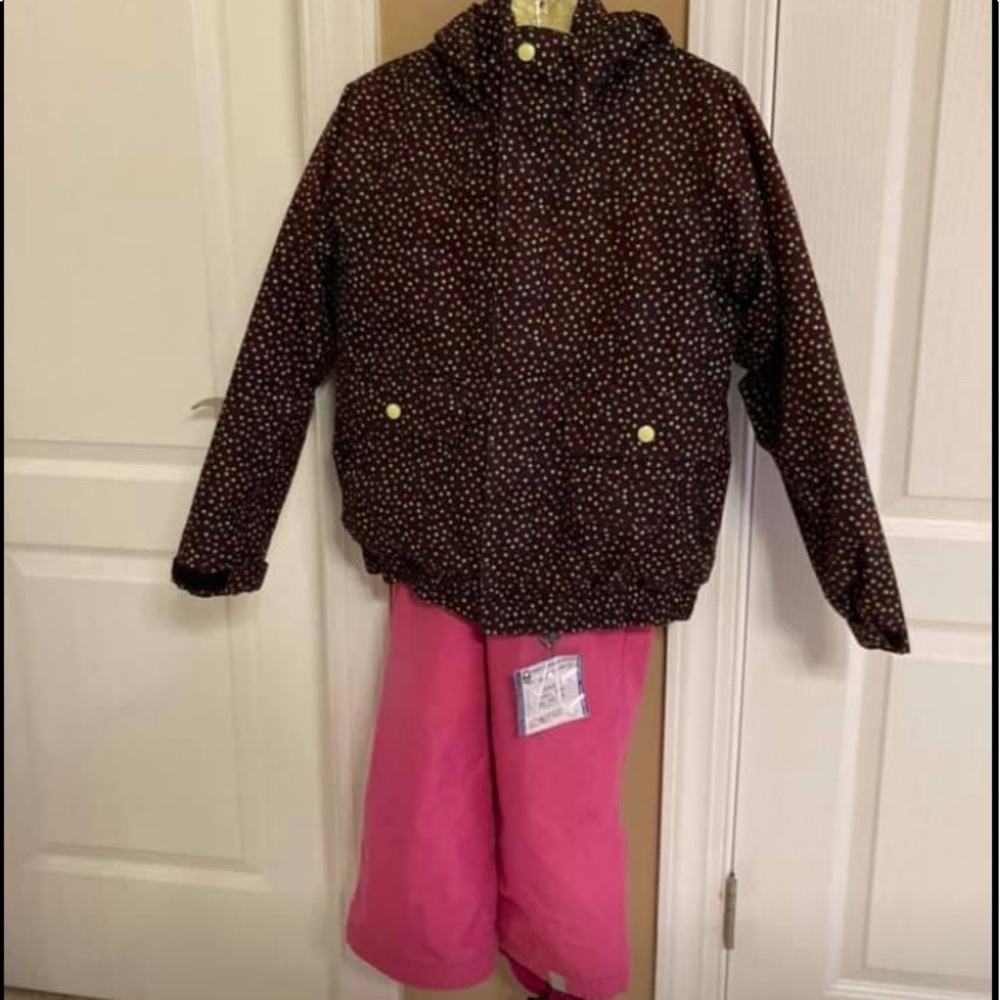 Girls snow outfit